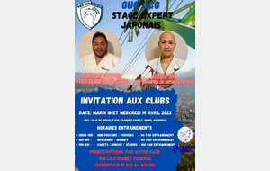 INVITATIONS CLUBS EXTERIEURS ENTRAINEMENTS AVEC EXPERTS JAPAONAIS