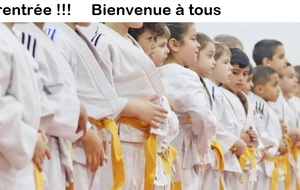 C'est la rentrée du Judo et Jujitsu !!! Voici les cours